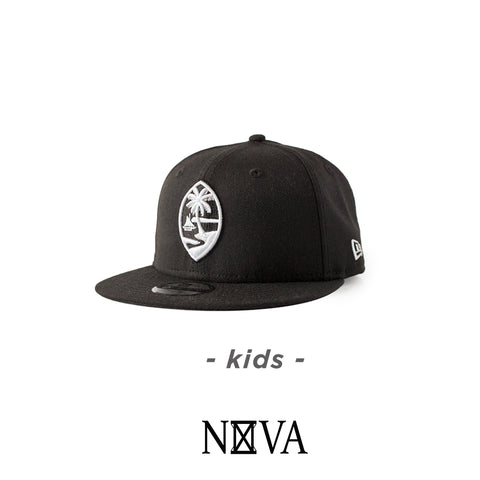 Kids Guam Seal 9Fifty Snapback Black/White