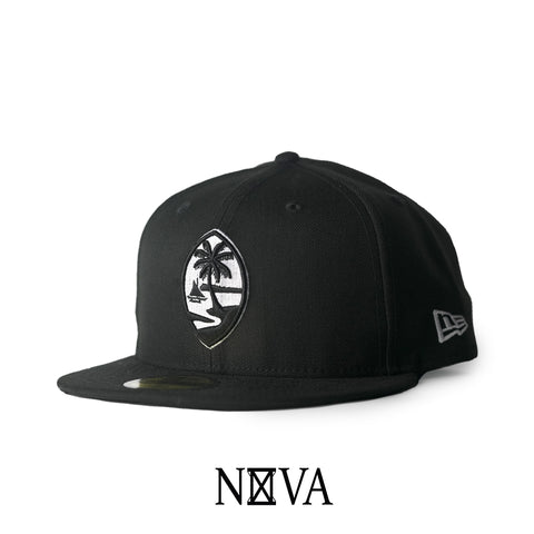Guam Seal Black/White 59Fifty Fitted