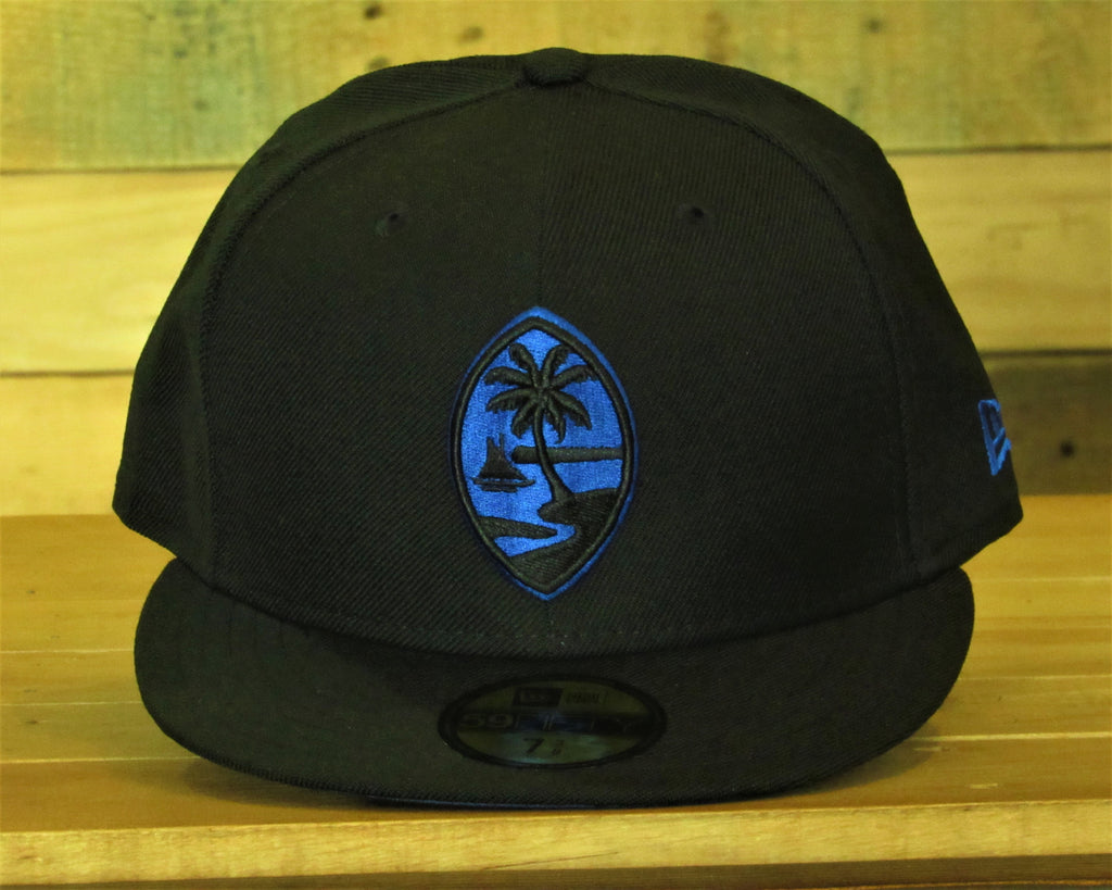 Guam Seal New Era 59Fifty Fitted Black/Royal